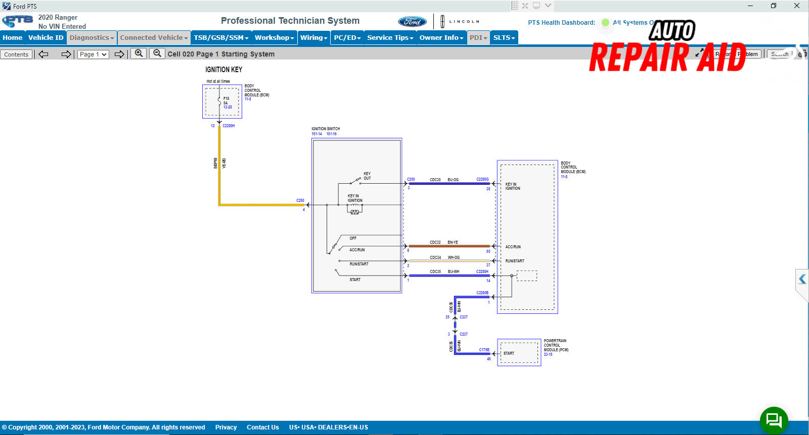 FORD PTS online software-7