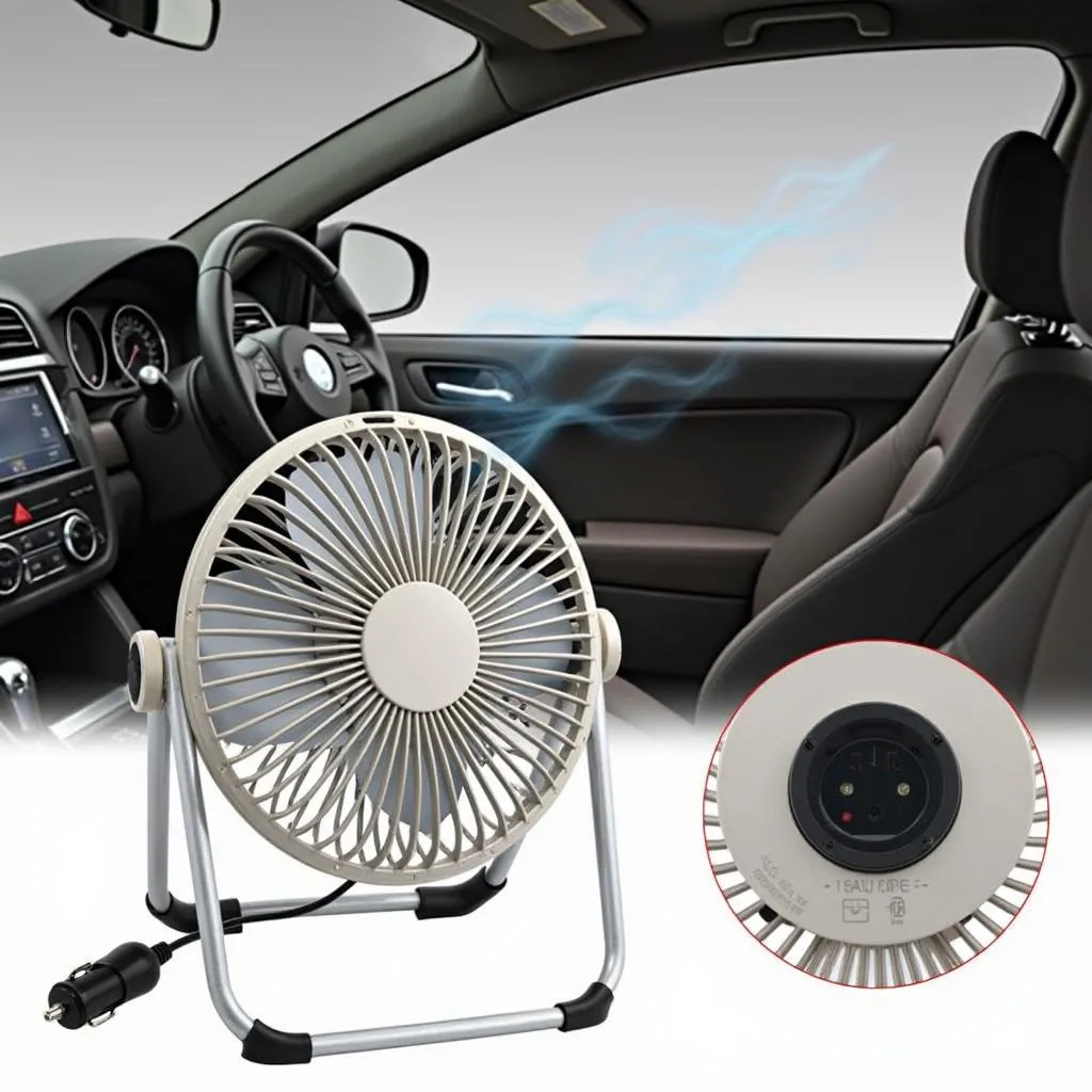 12V Ventilator im Auto