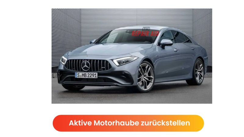 Aktive Motorhaube zurückstellen