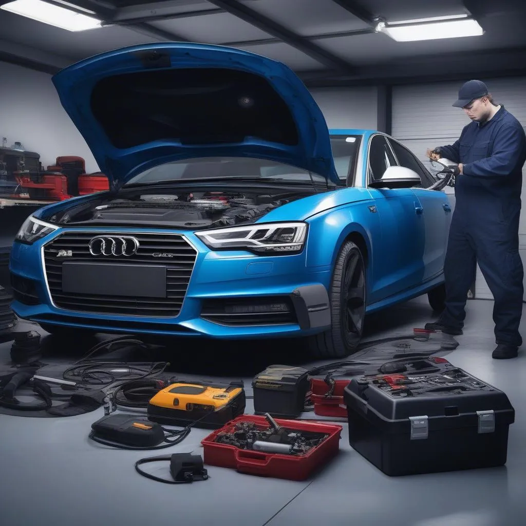 Audi A4 Werkstatt