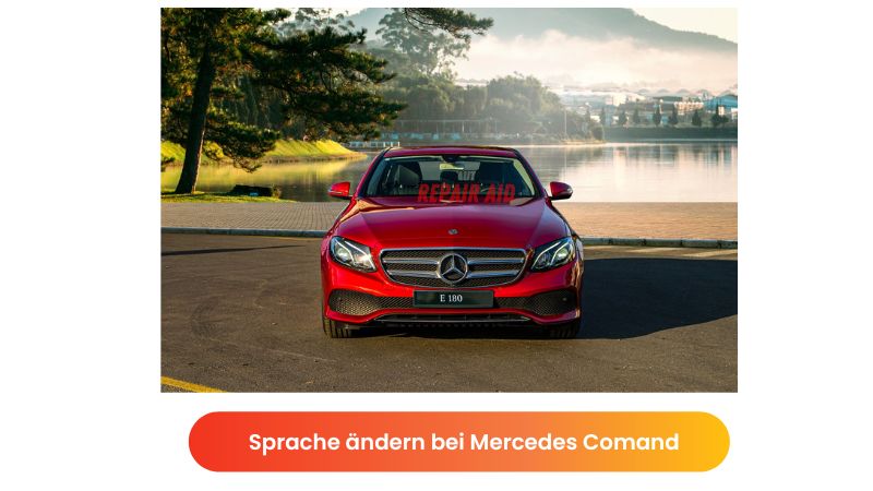 Sprache ändern bei Mercedes Comand