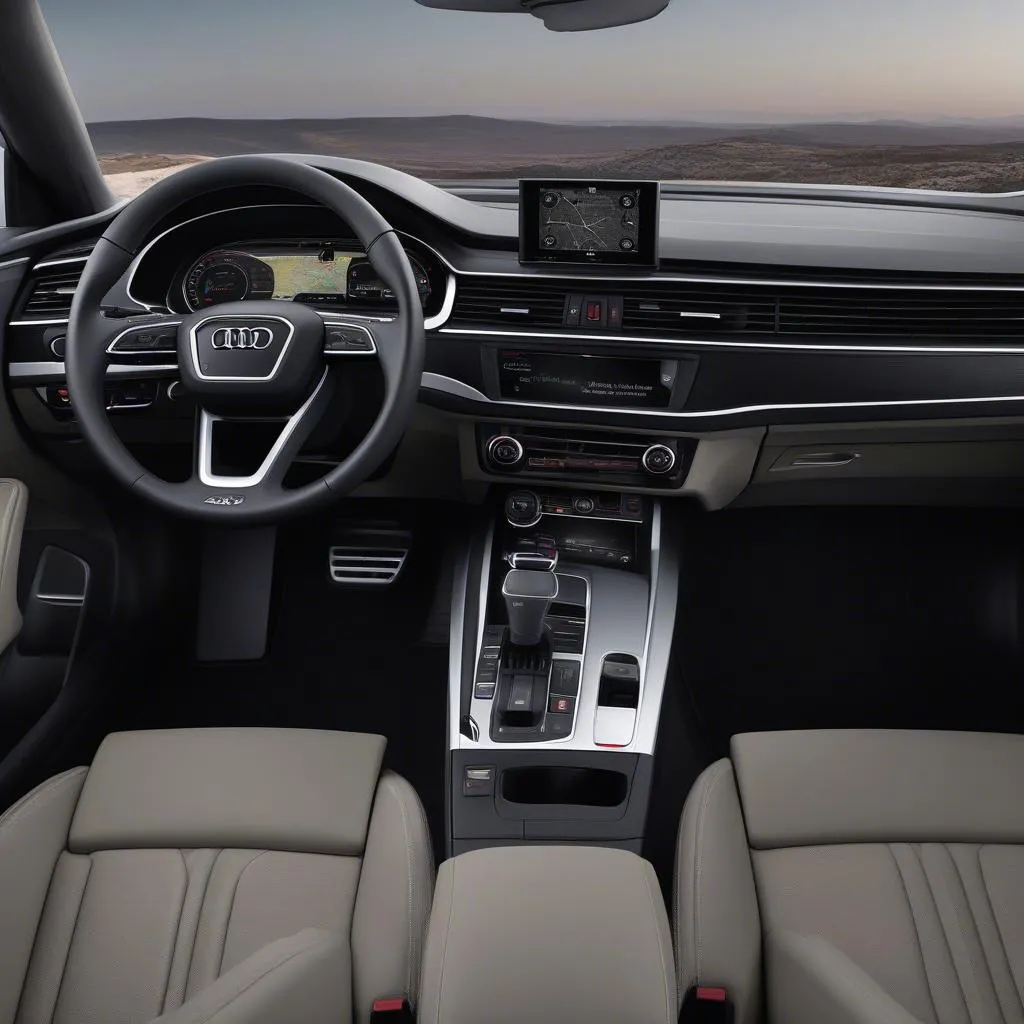 Audi A4 B9 Navigation mit Apple CarPlay