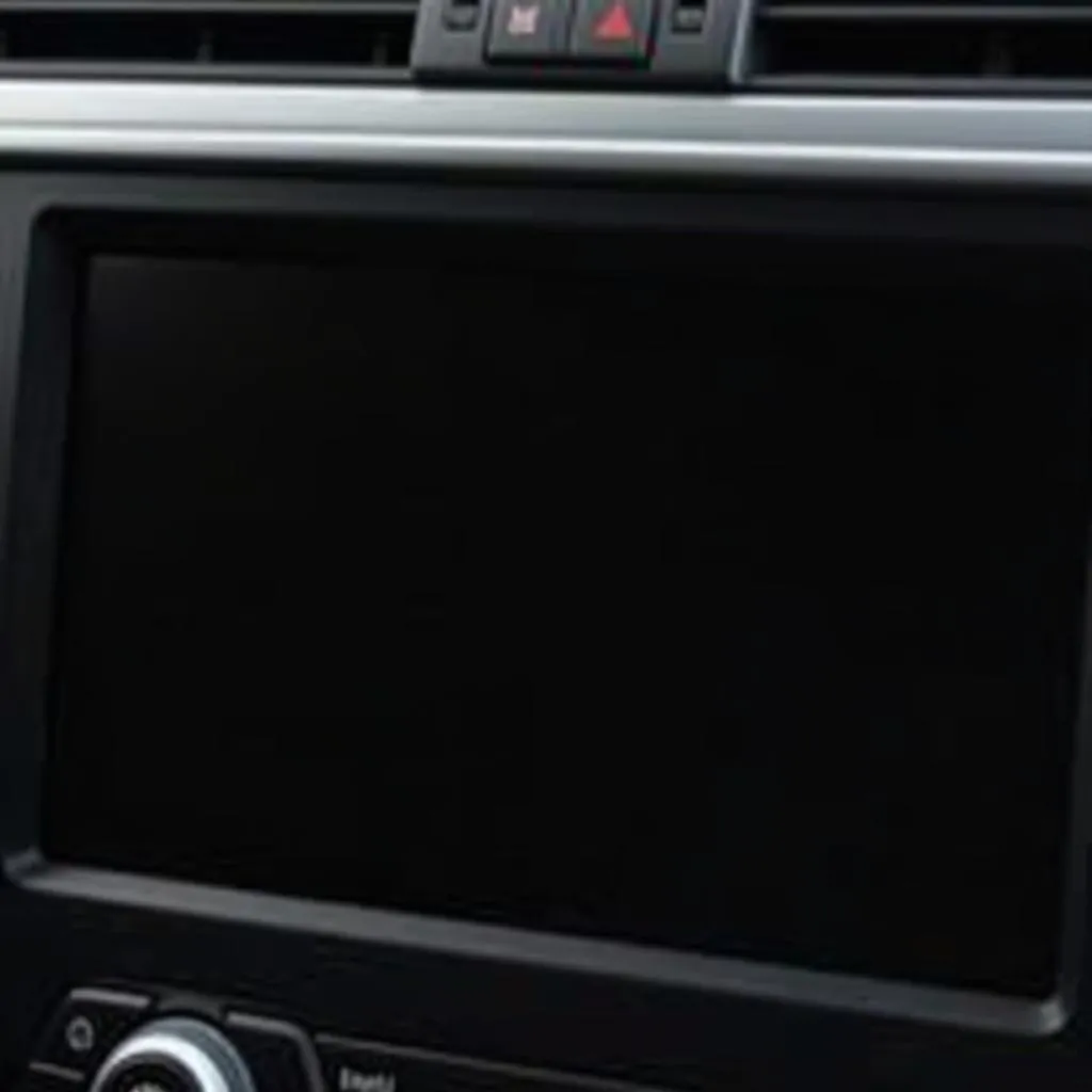 Audi A4 Display schwarz