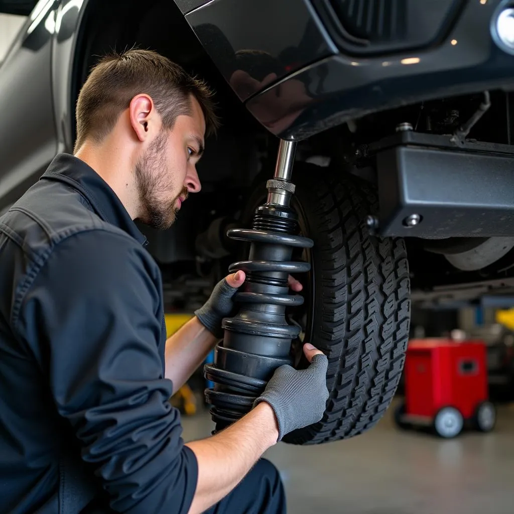 Reparatur Audi A6 4F Luftfahrwerk