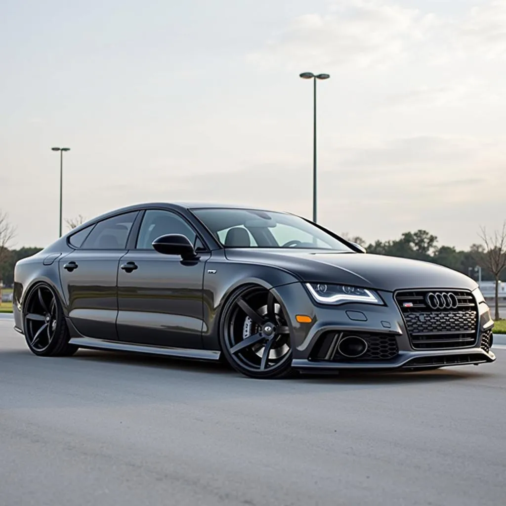 Audi A7 Tuning Felgen und Tieferlegung