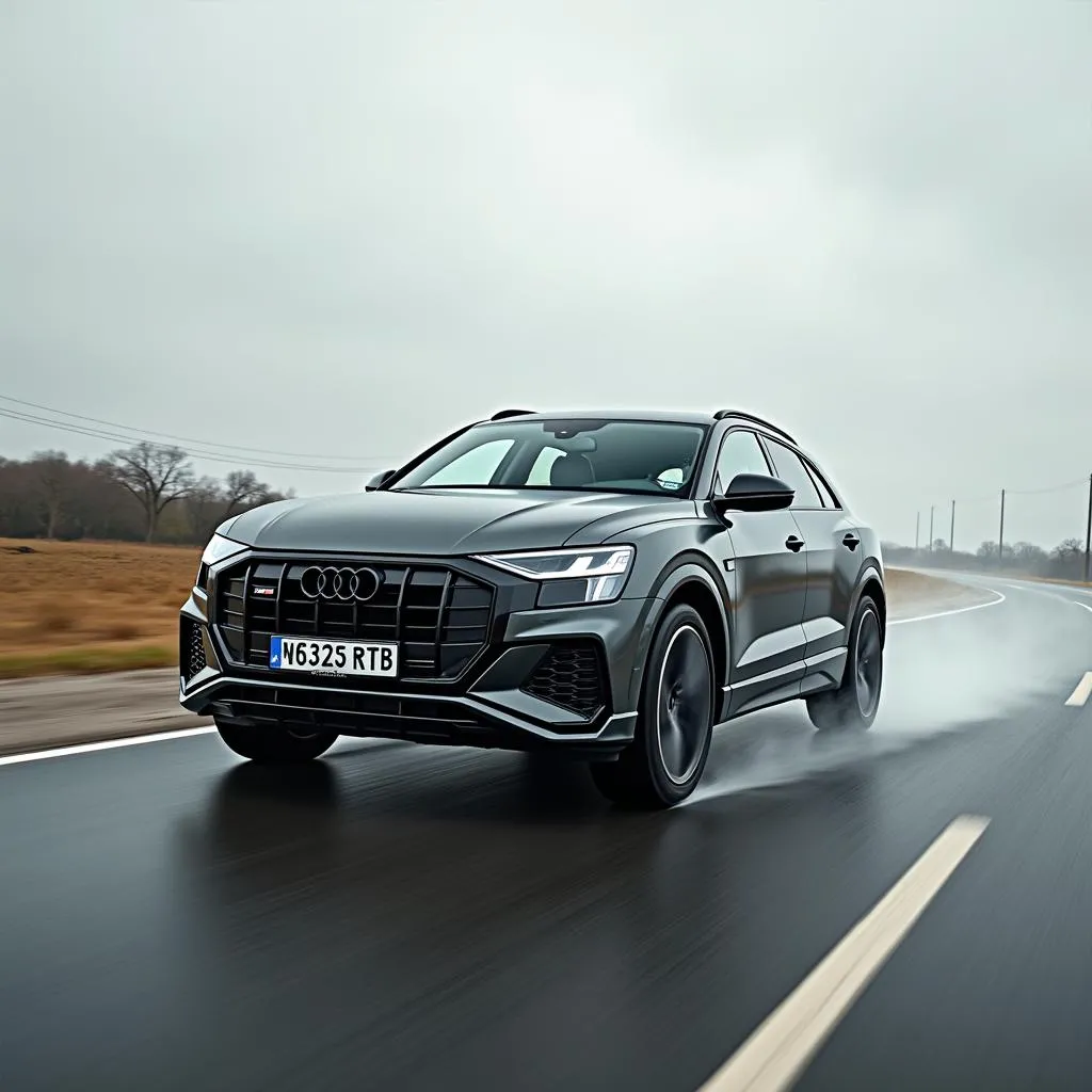 Audi Q8 Testfahrt