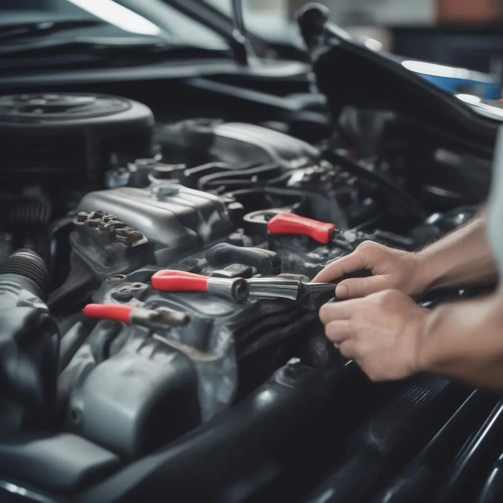 Auto Reparatur in Allianz Partnerwerkstatt