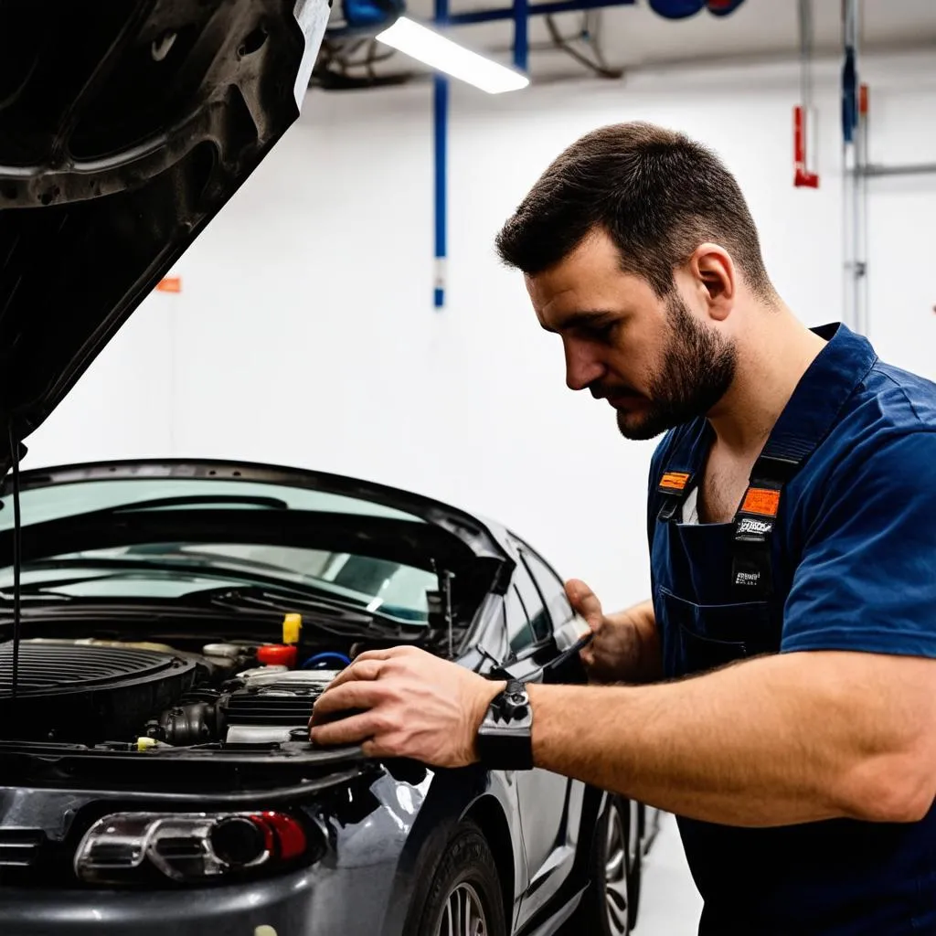 Auto Reparatur Werkstatt