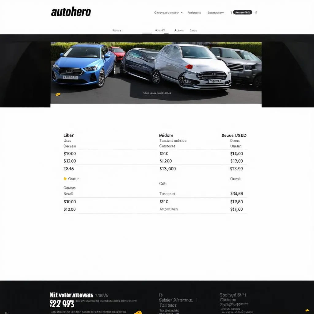 Autohero Website