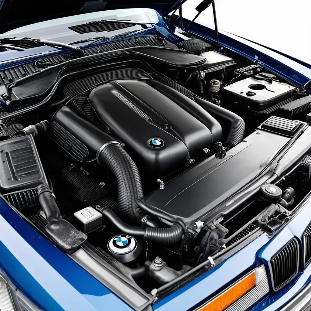 BMW E32 Engine