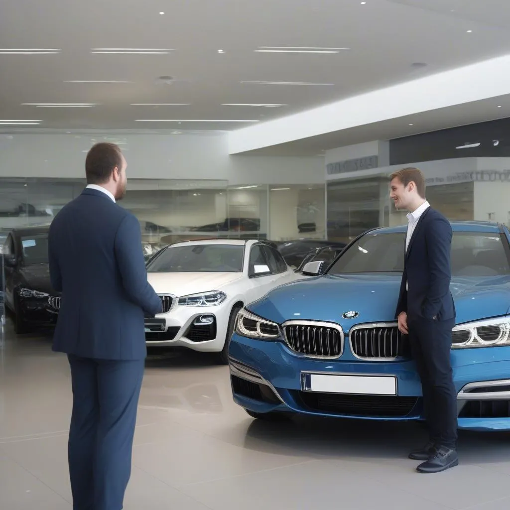 Professionelle Beratung beim BMW Händler