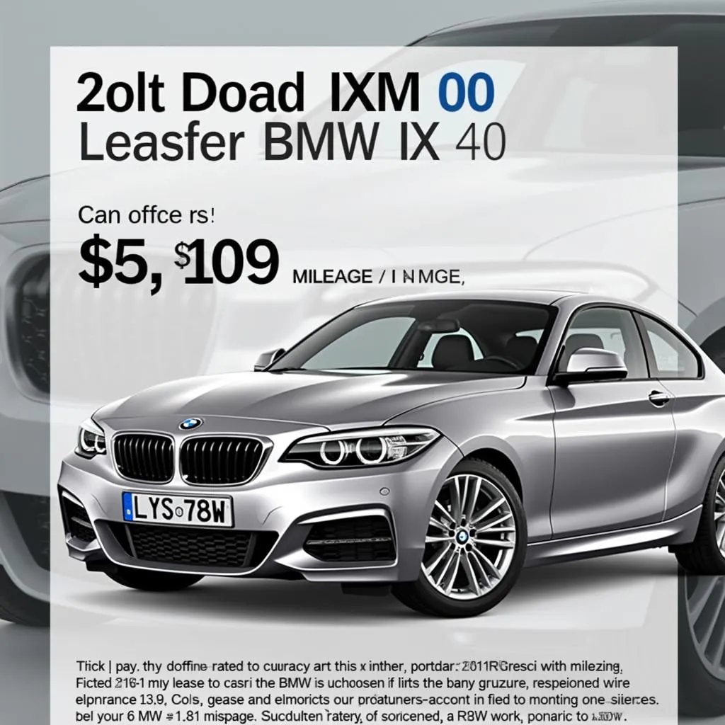 BMW iX 40 Leasing Angebot