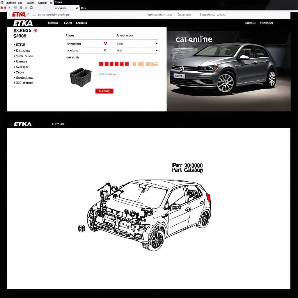 ETKA Online VW Screenshot