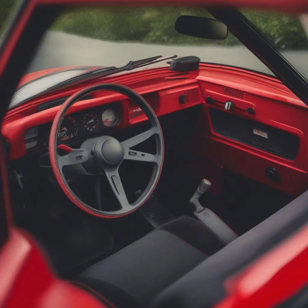 Fiat 127 Sport Abarth Interior