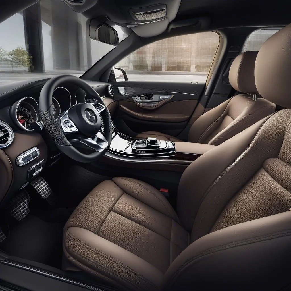 Mercedes GLC Coupé Interior