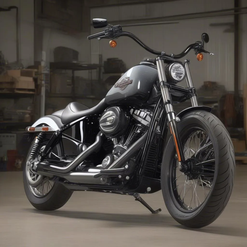 Einbau von Harley-Davidson-Risern