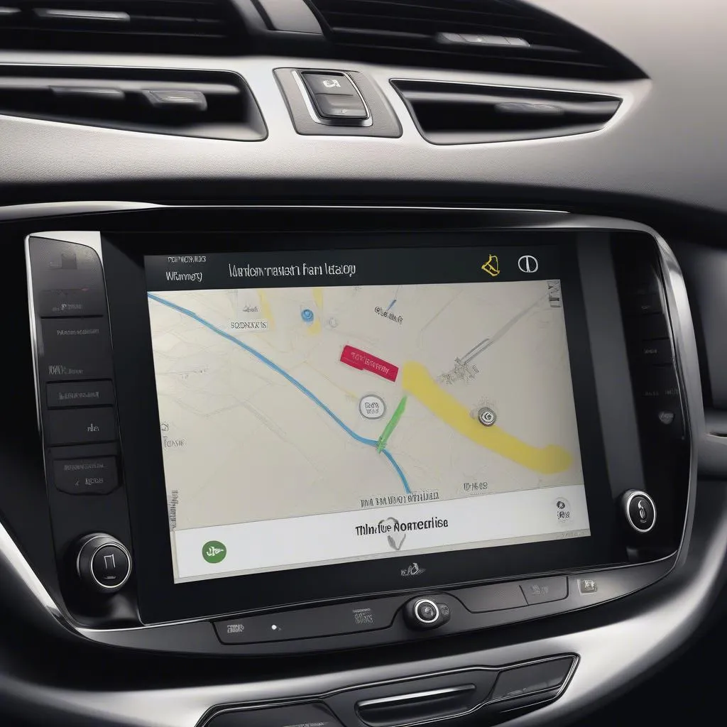 IntelliLink-Display im Opel Astra