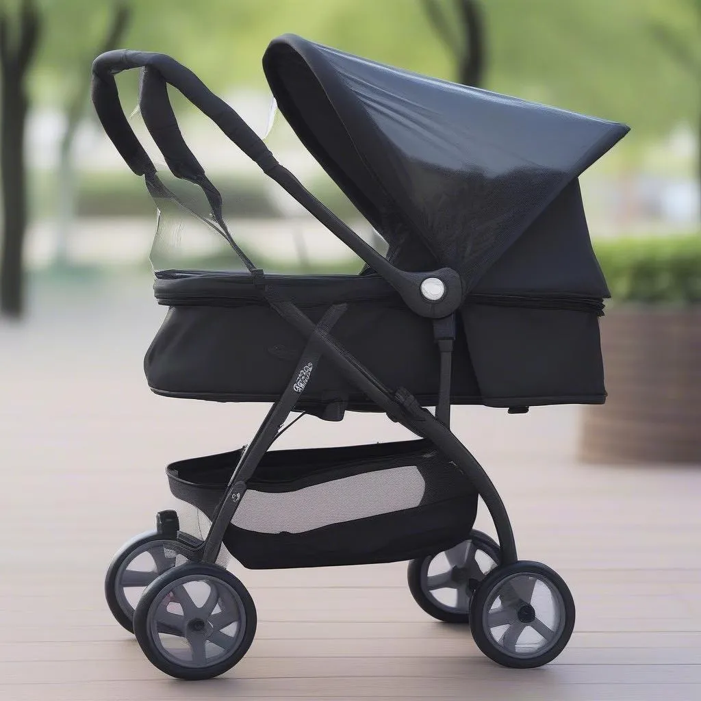 Kinderwagen Zubehör: Regenschutz und Sonnenschirm