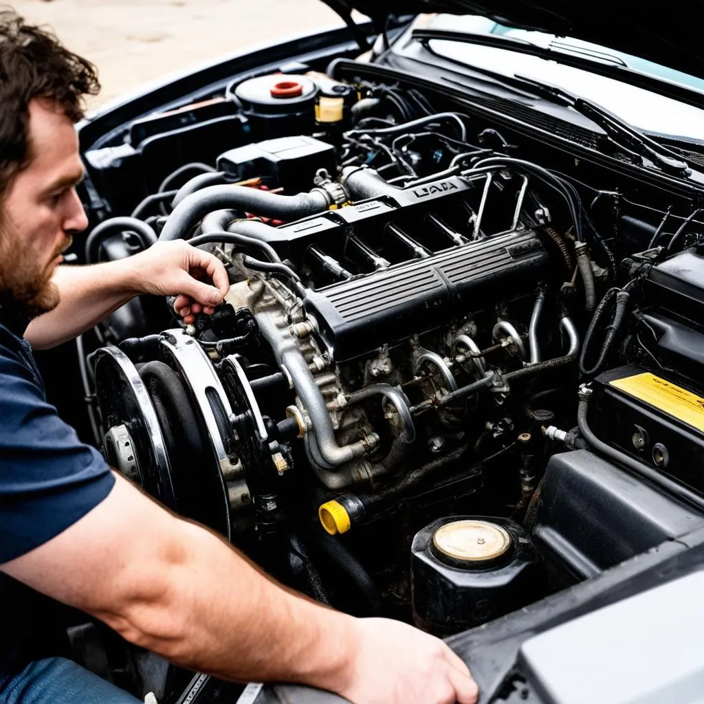 Lada Niva Engine