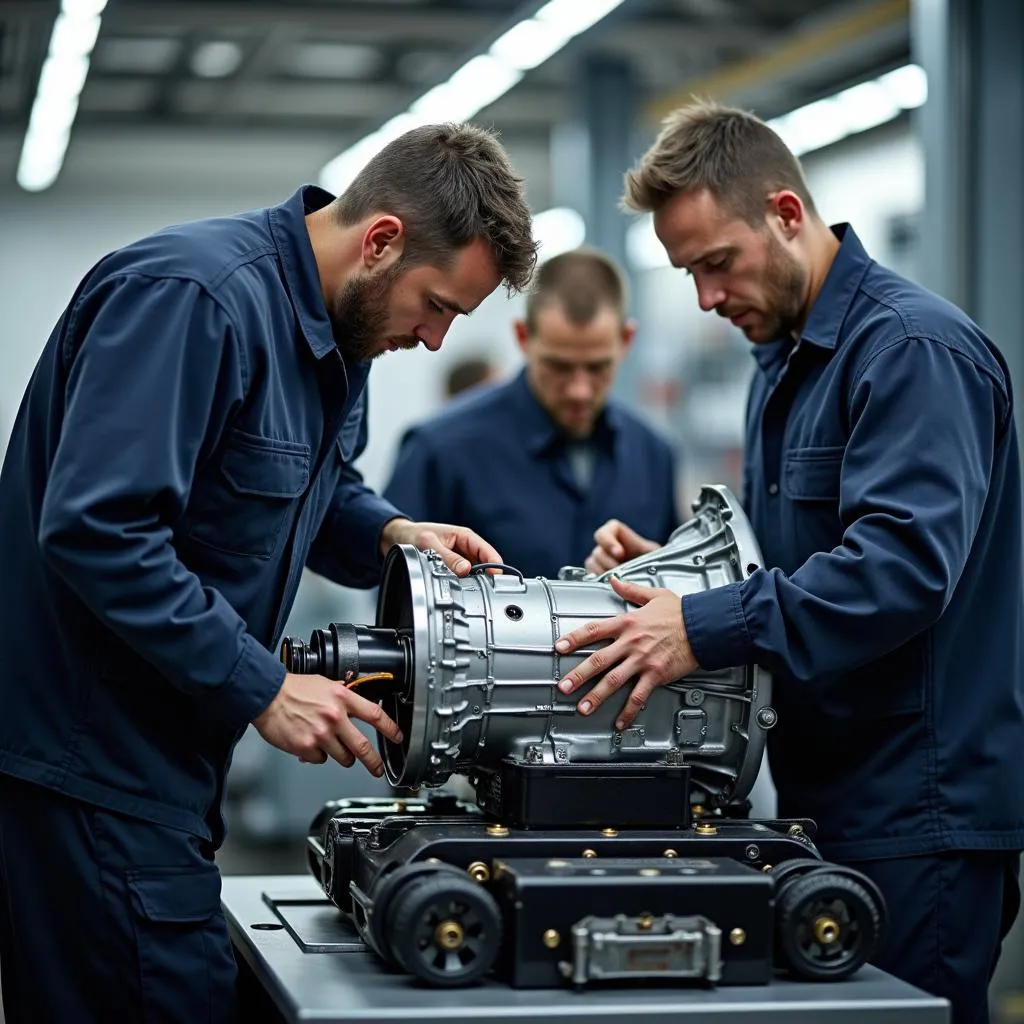 Mercedes Automatikgetriebe Reparatur Werkstatt