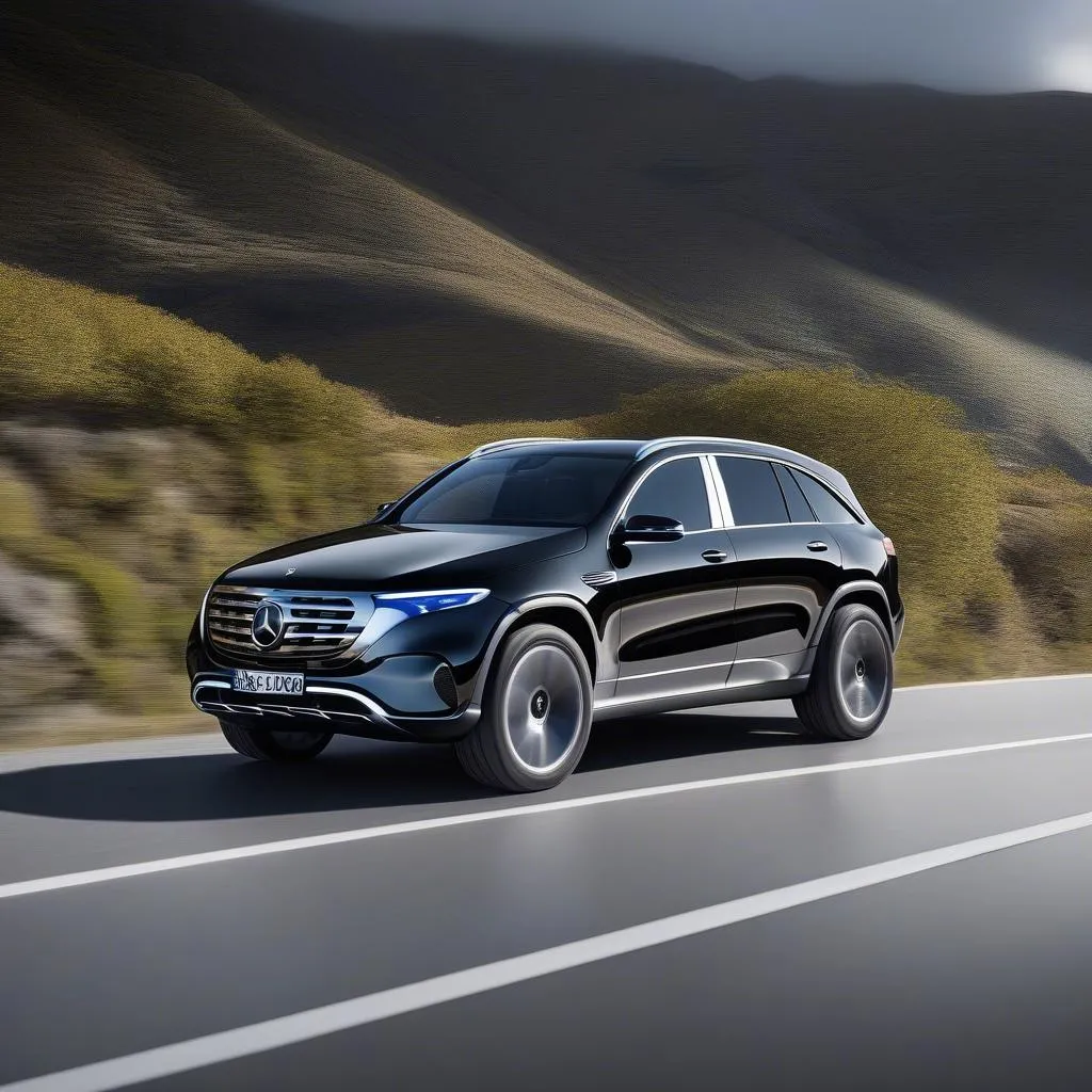 Mercedes EQC 2025 Frontansicht