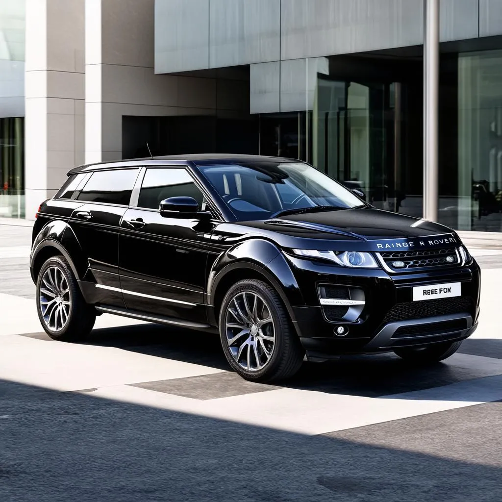 Range Rover Evoque Coupé Parked