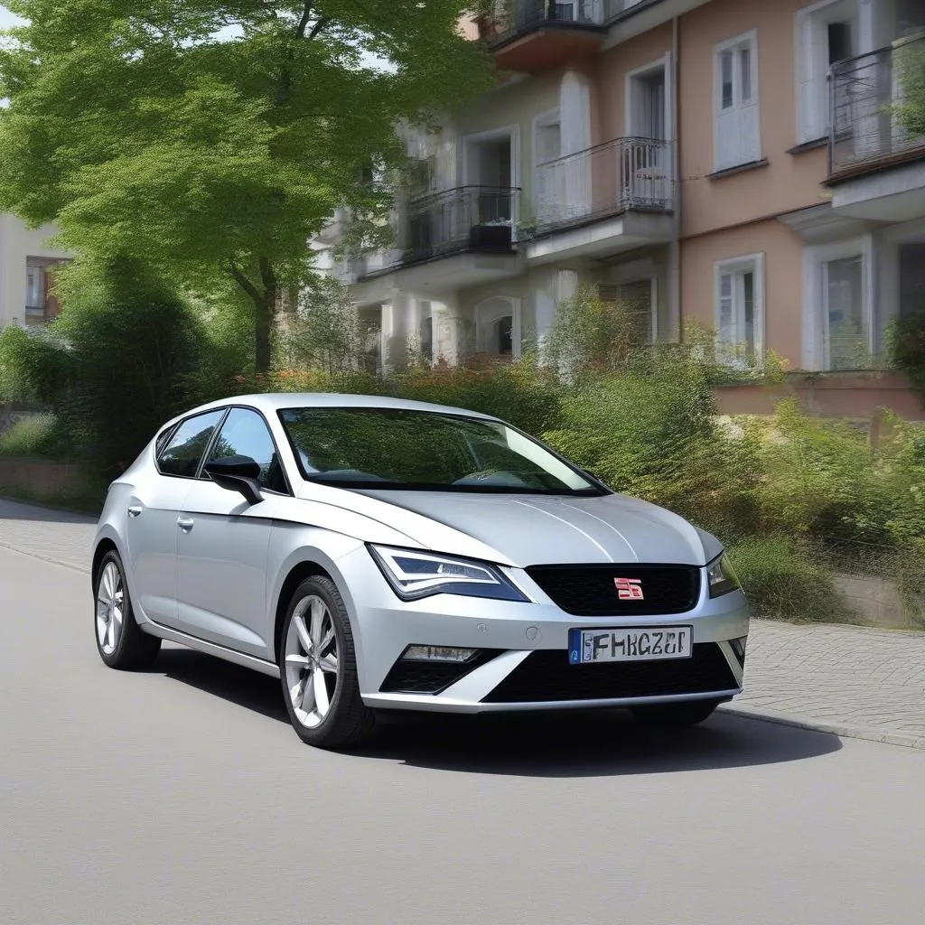 Seat Leon mit Anhänger