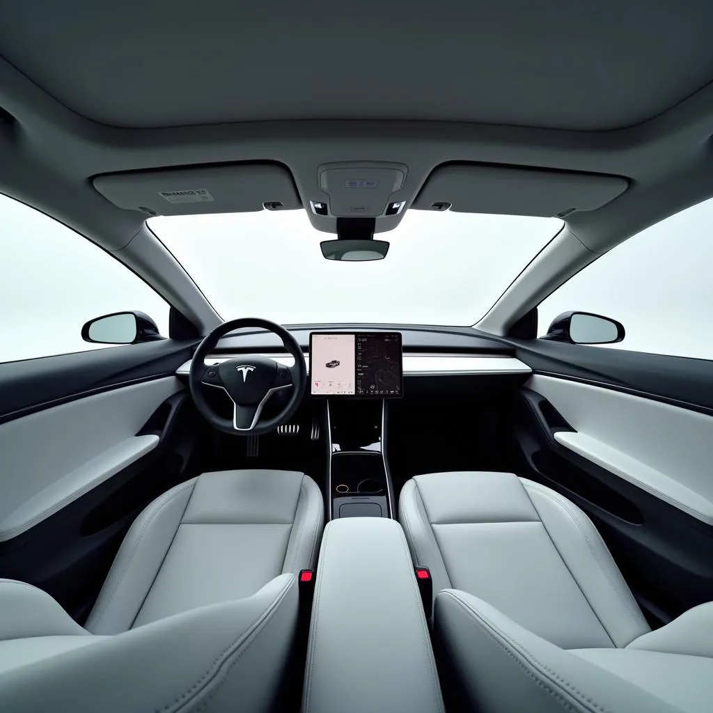 Tesla Model Y Interieur