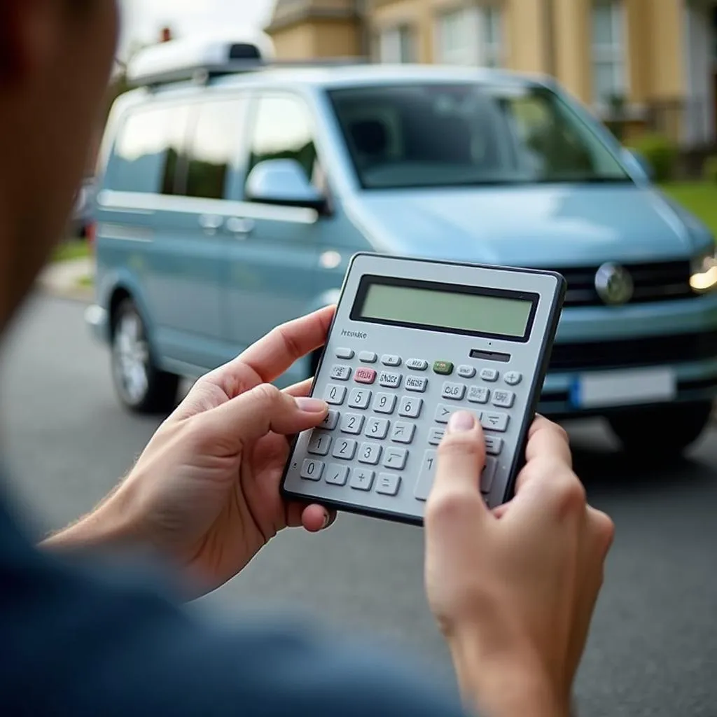 Berechnung der Versicherungskosten für einen VW T5 Transporter