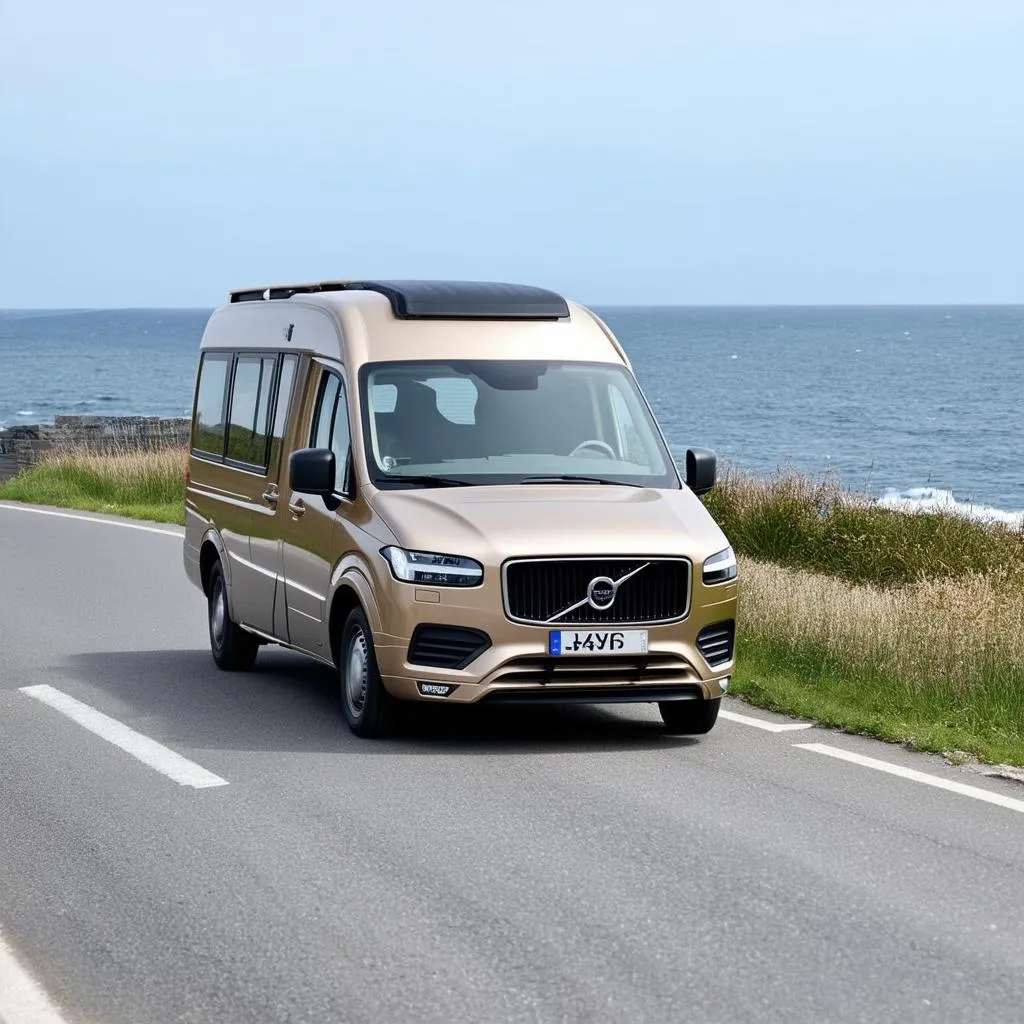 Der Volvo EX30 auf der Straße