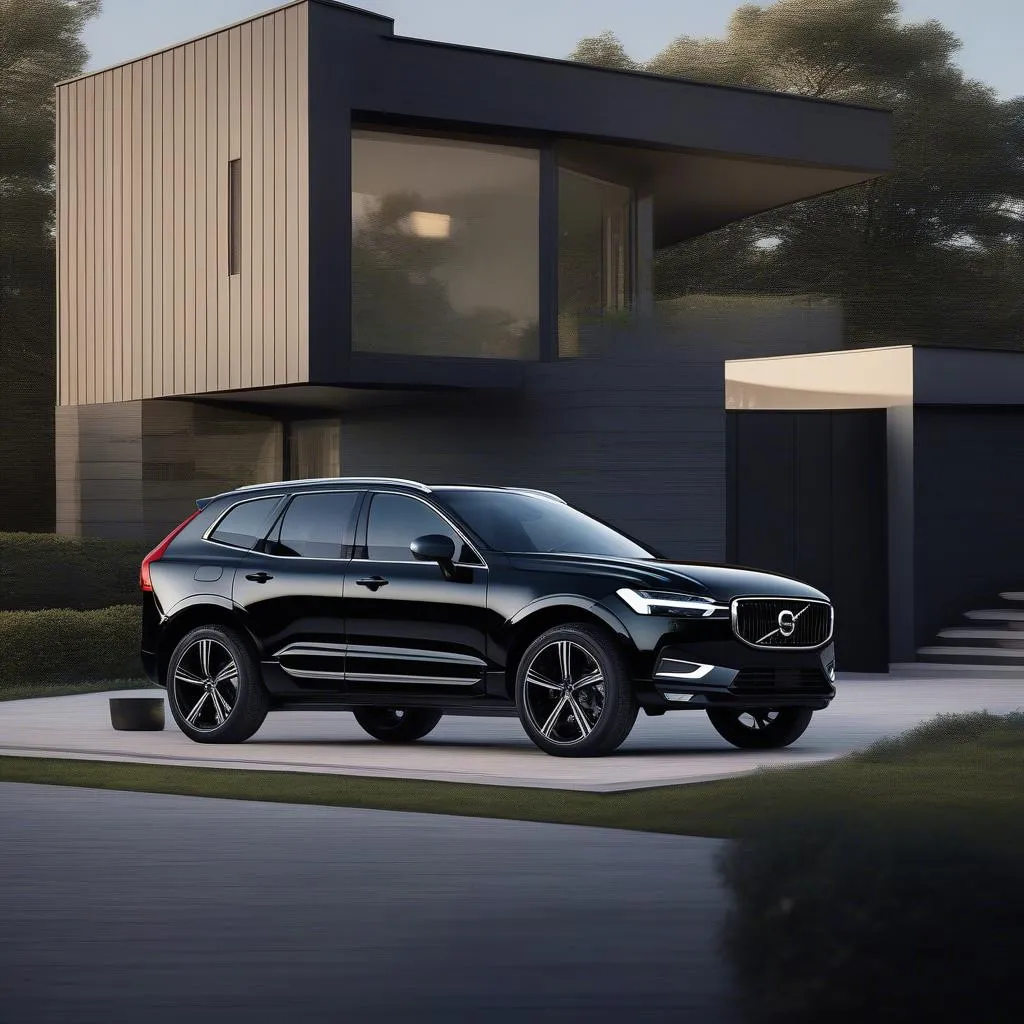 Volvo XC60 T6 AWD Plug-in Hybrid Plus Black Edition Frontansicht