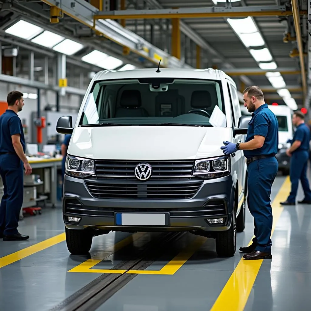 VW T7 Multivan Produktion