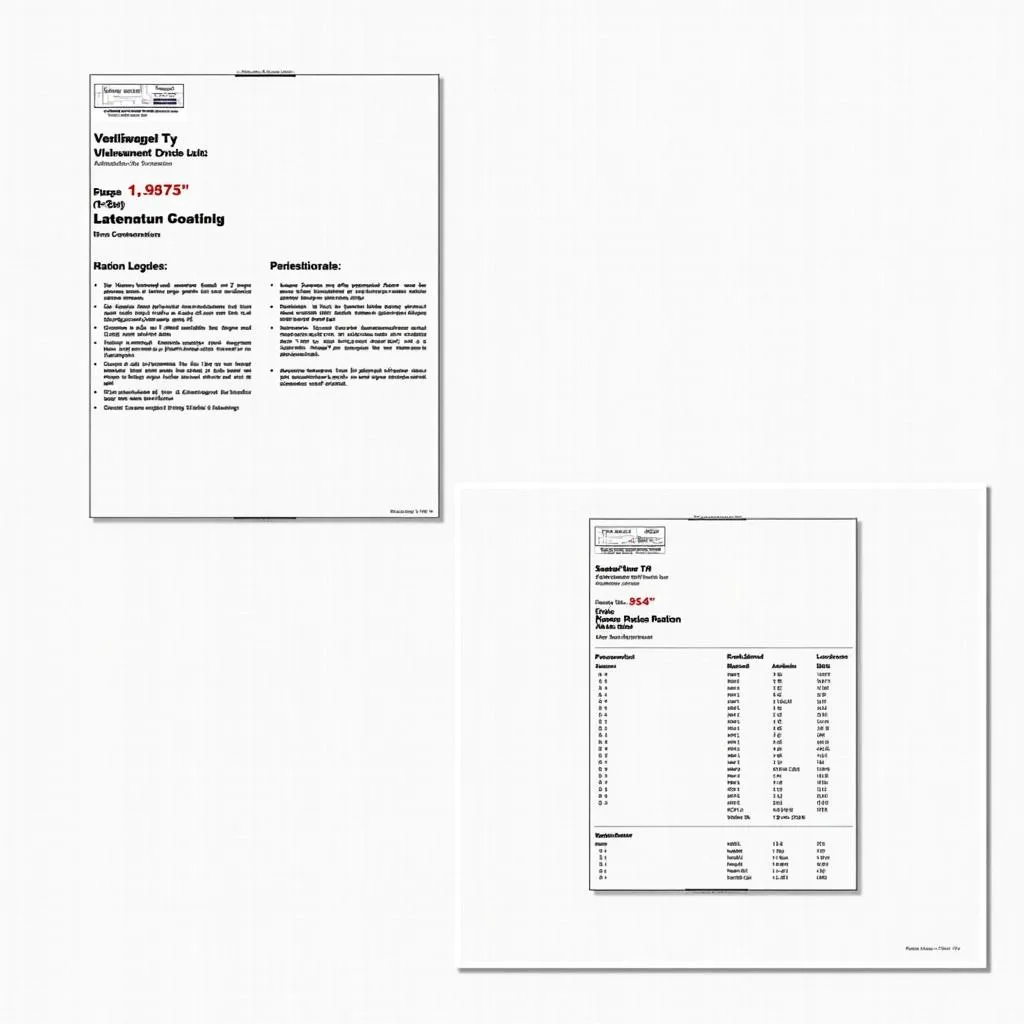 VW T7 Preisliste PDF Beispiel