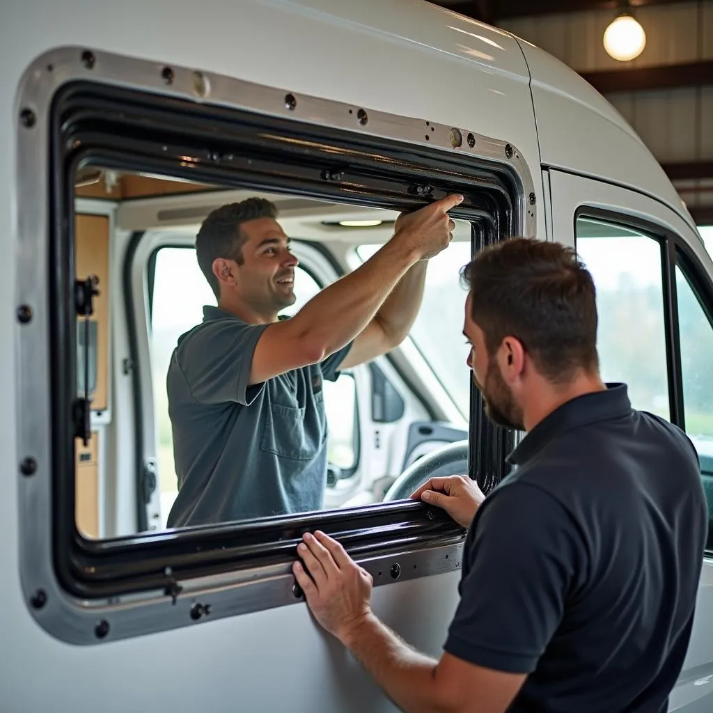 Wohnmobil Fenster Austausch