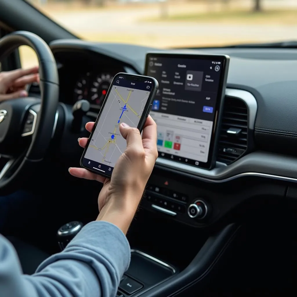 AA Wireless CarPlay im Einsatz