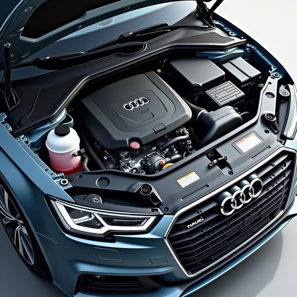 Motor und Technik im neuen Audi A1