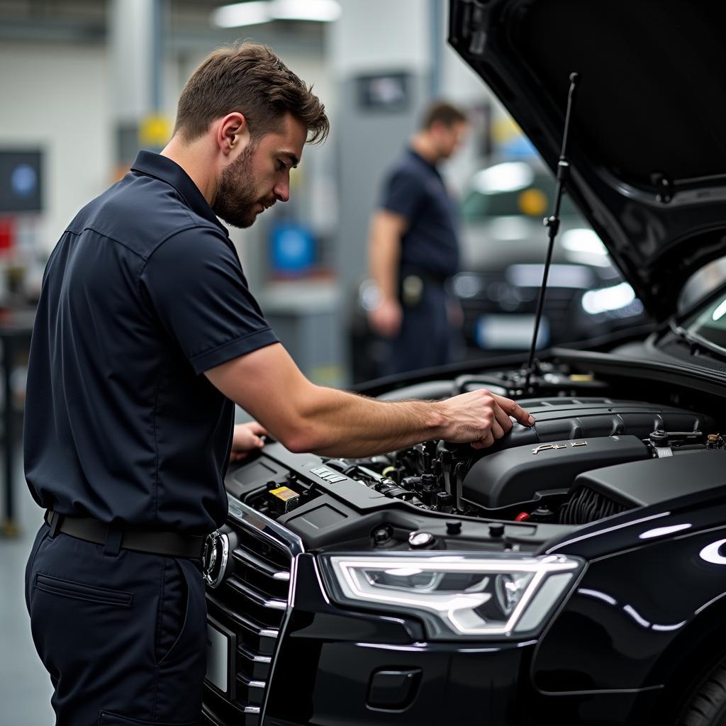 Audi A4 2015 Kombi Reparatur