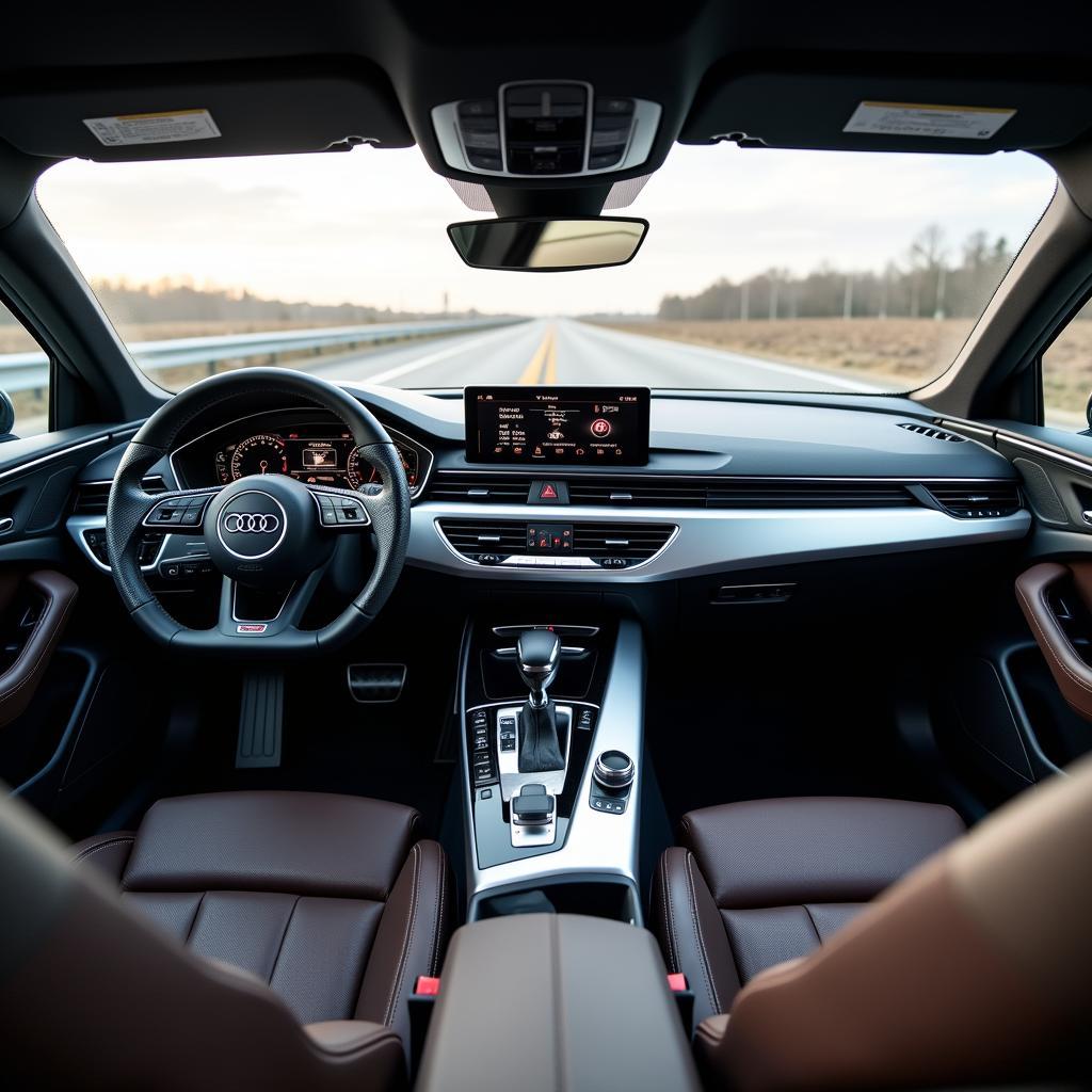 Audi A4 Cockpit: Digitale Instrumentierung und Infotainment System