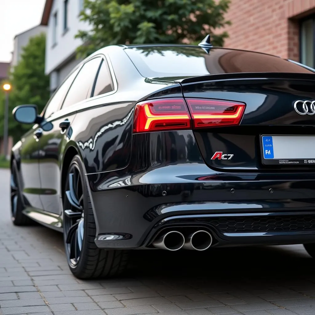 Audi A6 C7 Limousine Auspuff