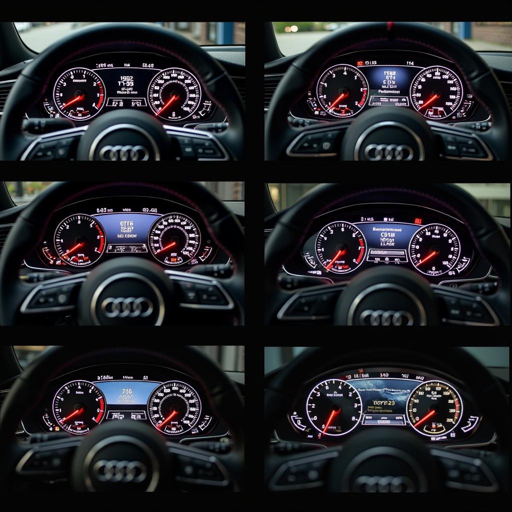 Evolution des Audi Cockpits