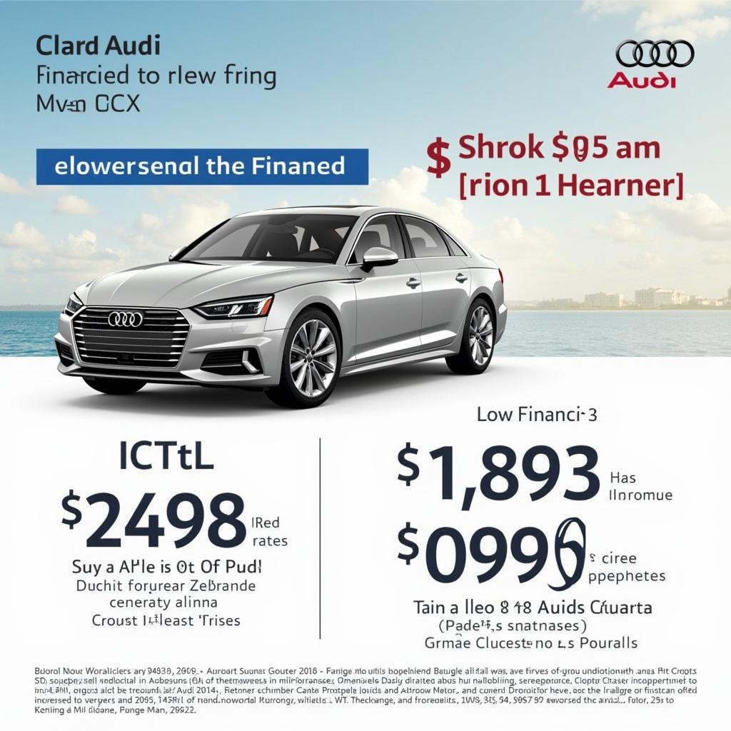 Audi Finanzierungsangebot