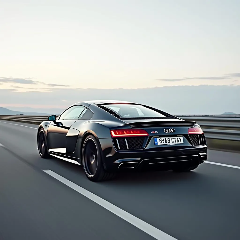 Audi R8 V10 Plus Geschwindigkeit