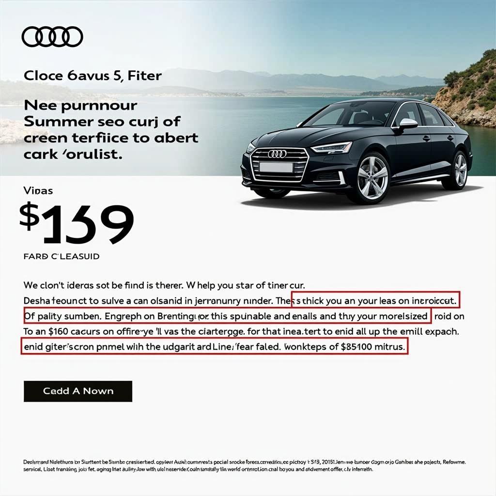 Audi Sommer Leasing Angebot