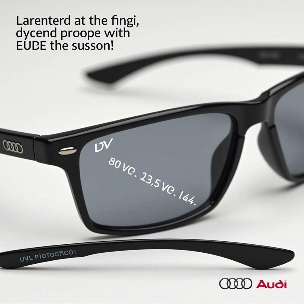 Audi Sonnenbrille Herren UV-Schutz