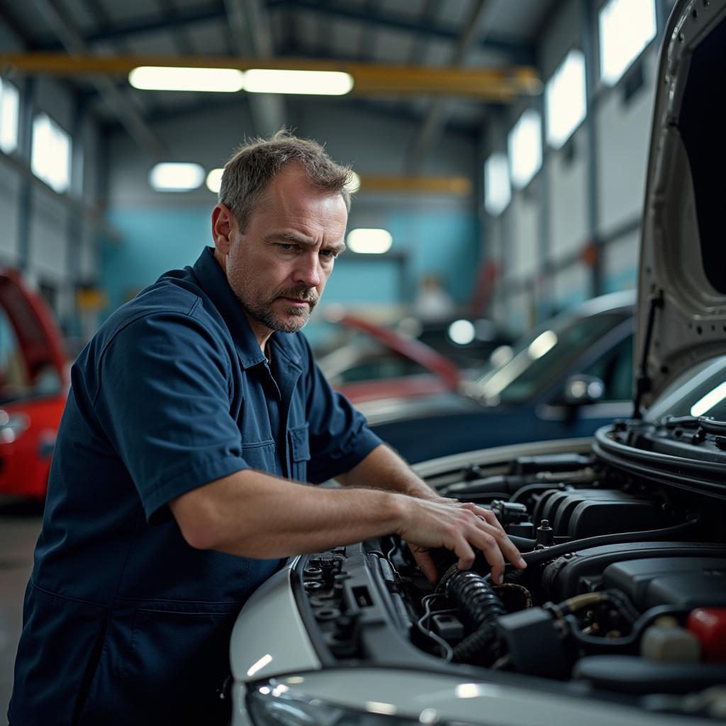 Auto Reparatur Werkstatt