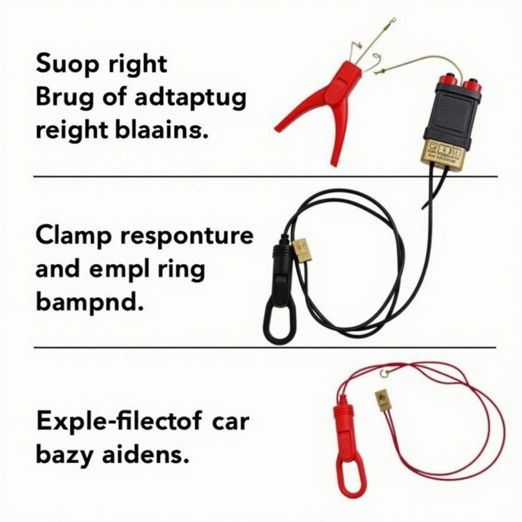 Autobatterie-Adapter Typen