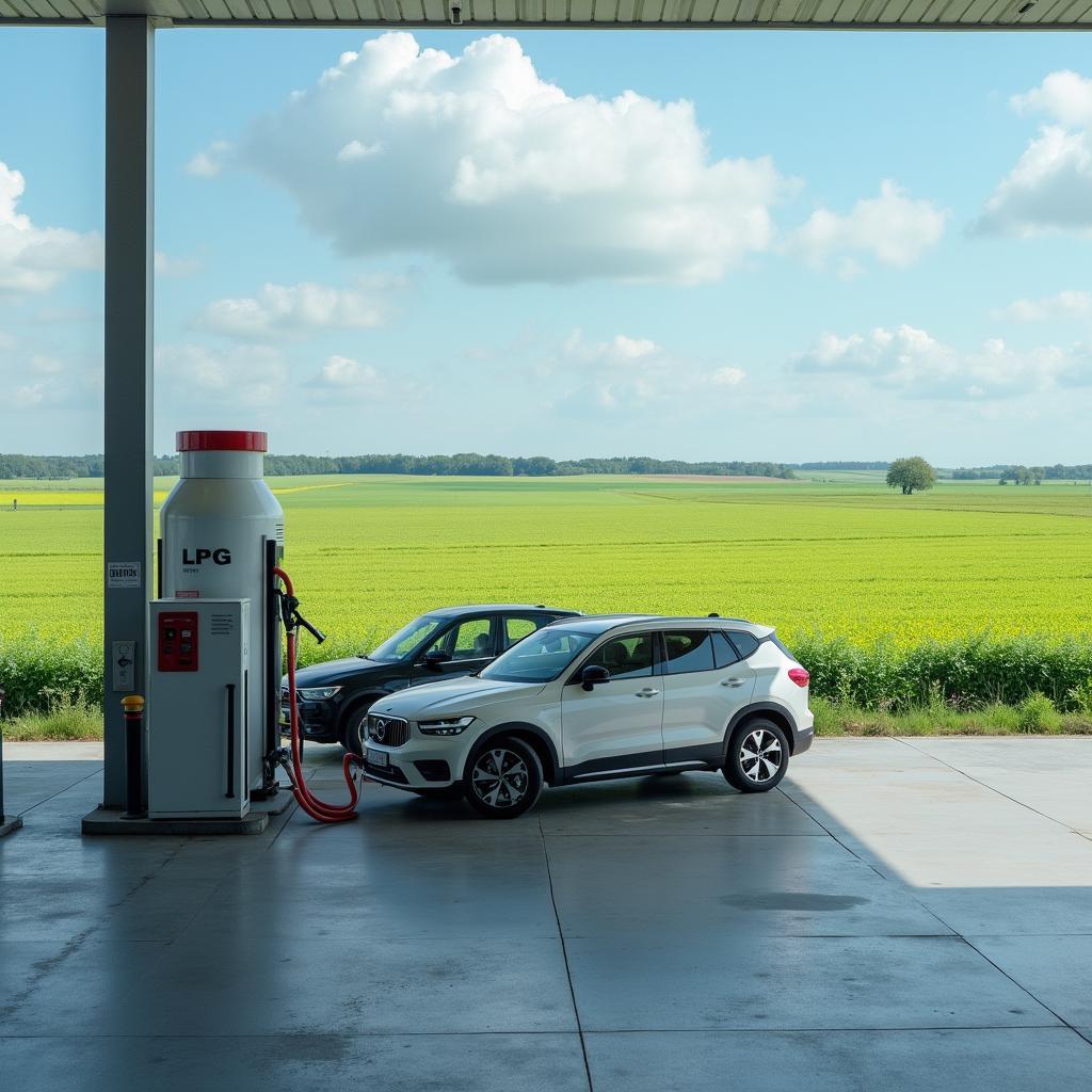 Autogas Tankstelle in Deutschland