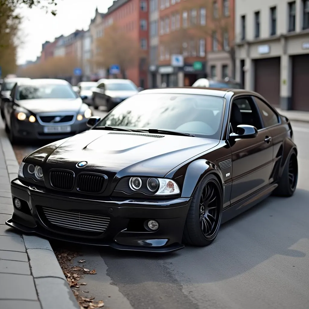 BMW E46 mit Bodykit