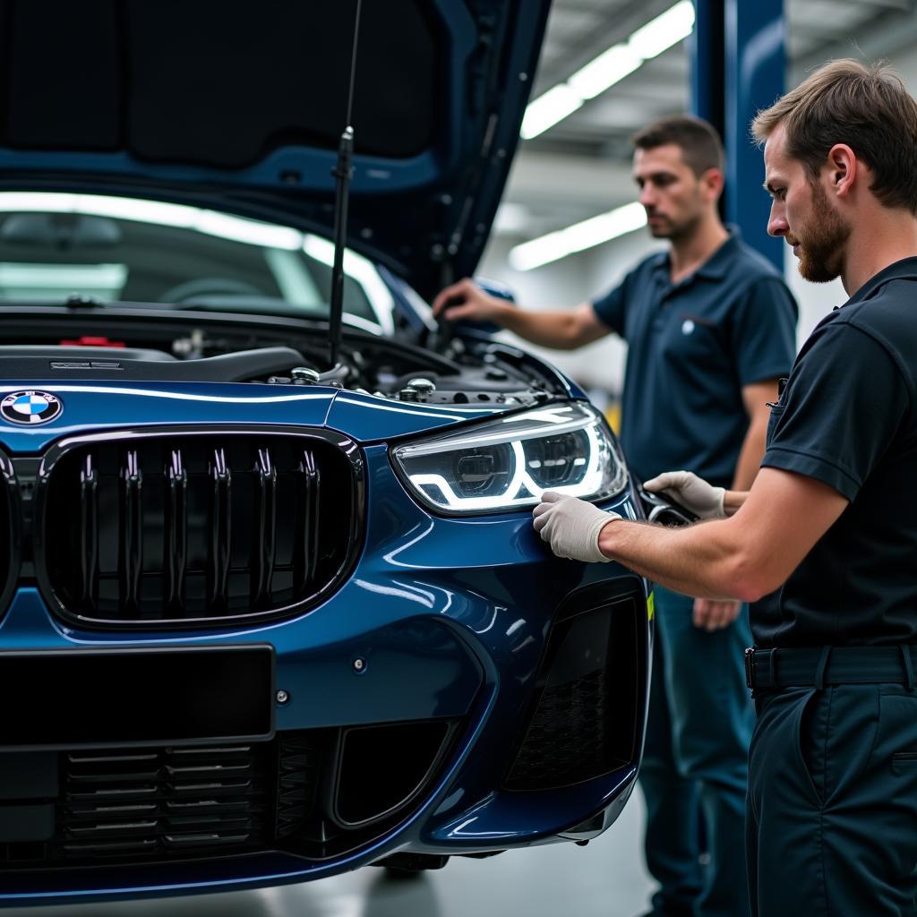 BMW G61 Werkstatt Wartung