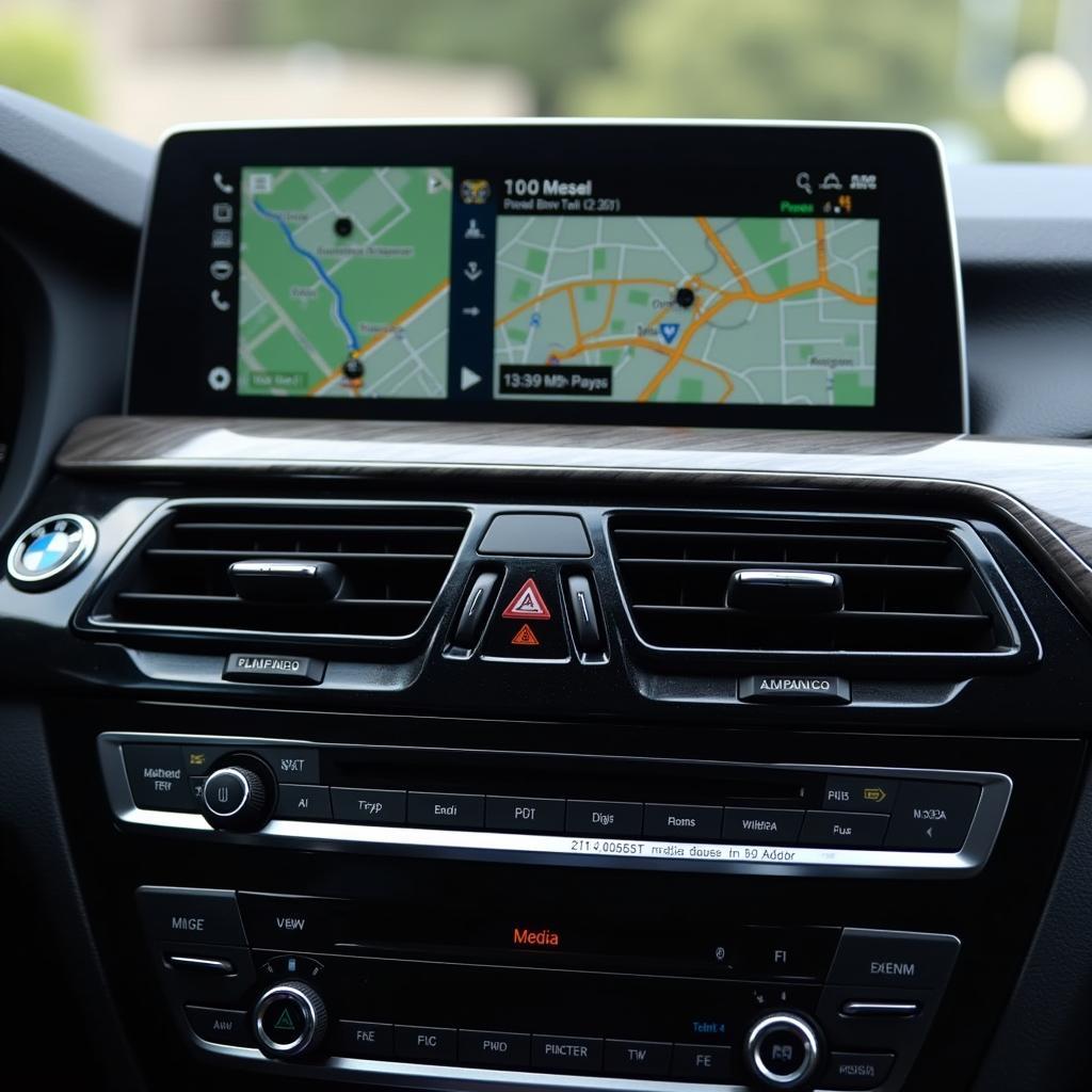 Funktionen des BMW Professional Navi